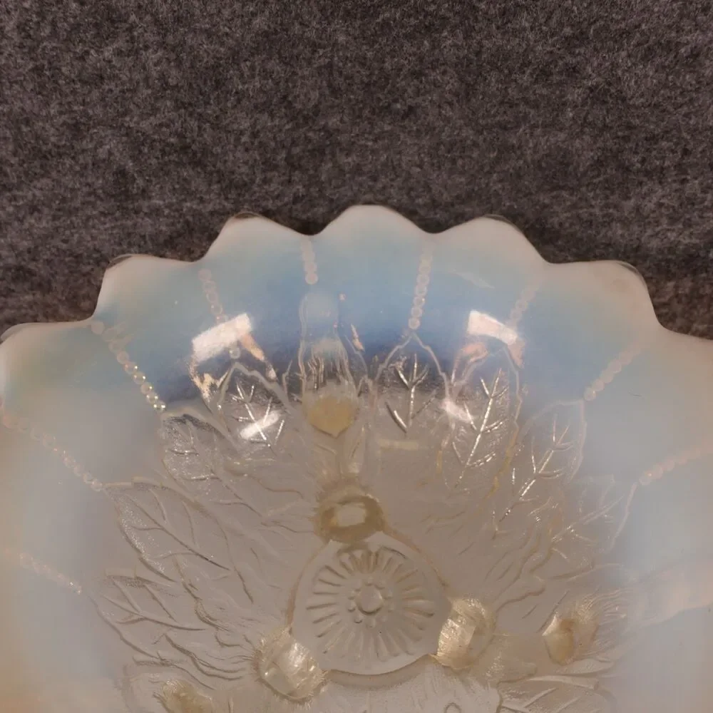 Unmarked vintage clear